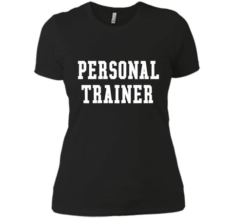 Basic Bold Personal Trainer T-Shirt Mens or Womens