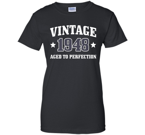 68th Birthday Gift - Vintage 1948 - Aged To Perfection Shirt
