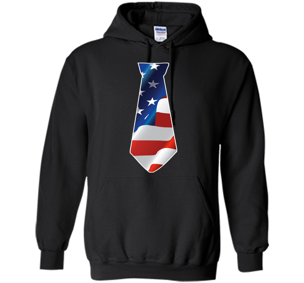 Fourth Of July Tie TShirt US Flag Independence Day Patriot