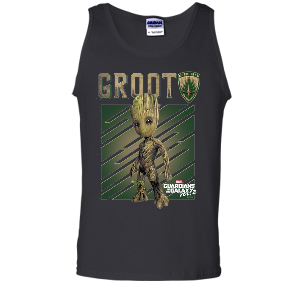 Marvel Groot Guardians of Galaxy 2 Growth Graphic T-Shirt