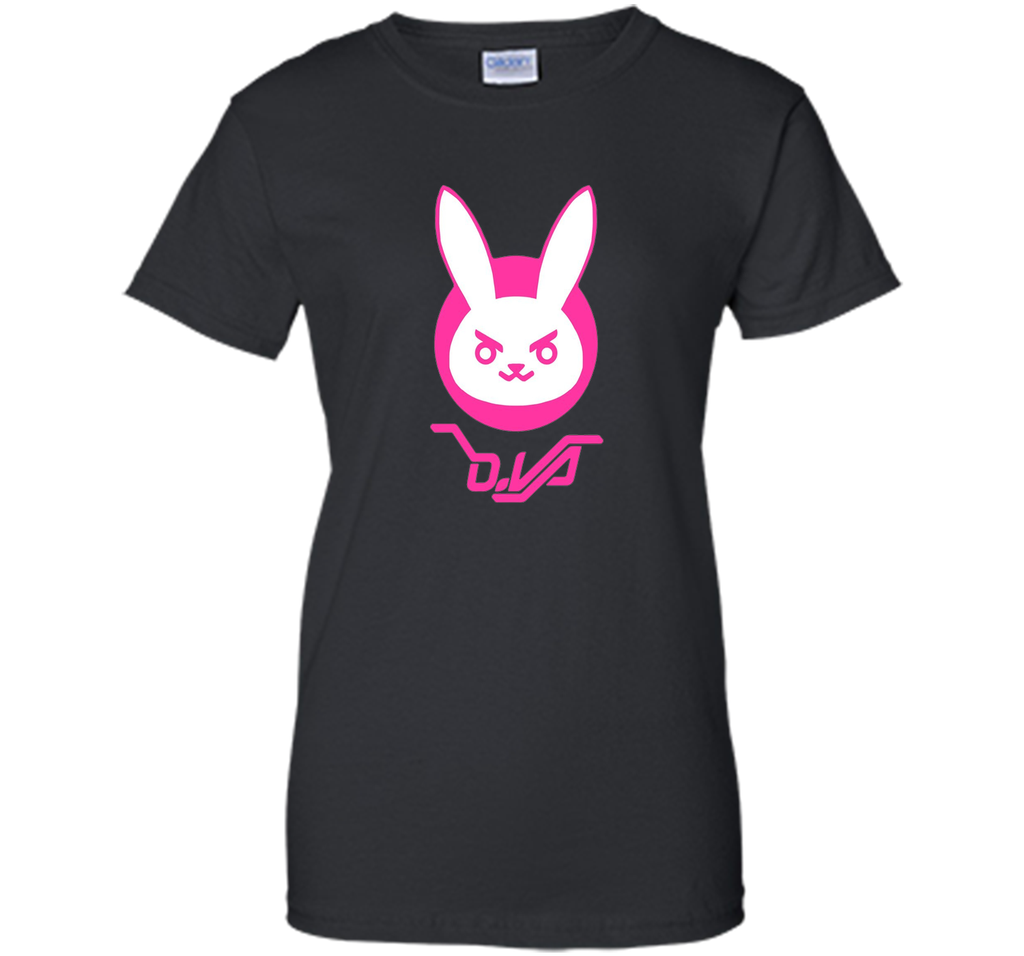 Overwatch D.VA Bunny Spray Tee Shirt