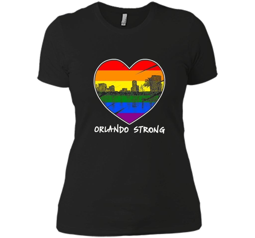 Orlando Strong Florida Skyline Gay Pride LGBT T Shirt