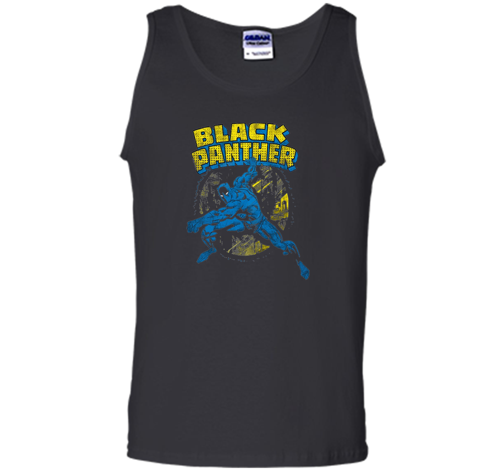 Black Panther Retro Graphic T-Shirt
