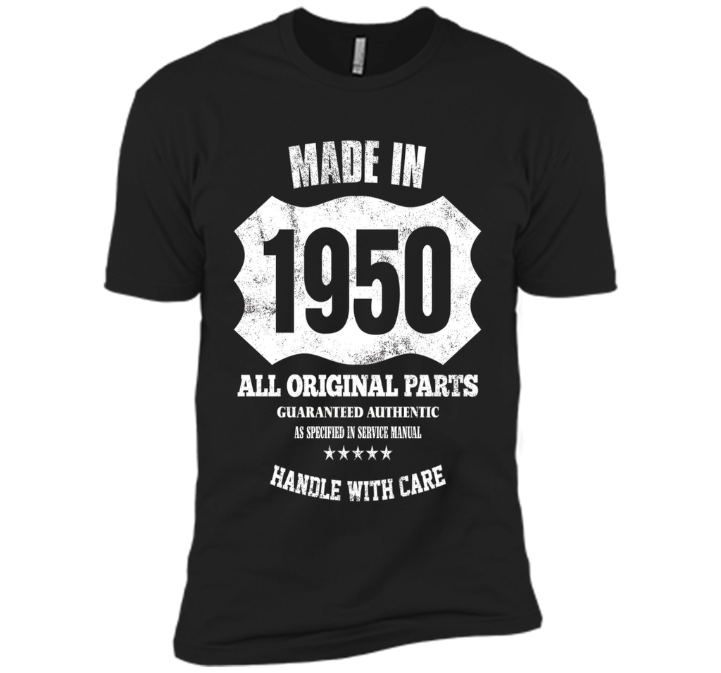 Made 1950 Original Parts 67th Birthday 67 Years Old T-Shirt