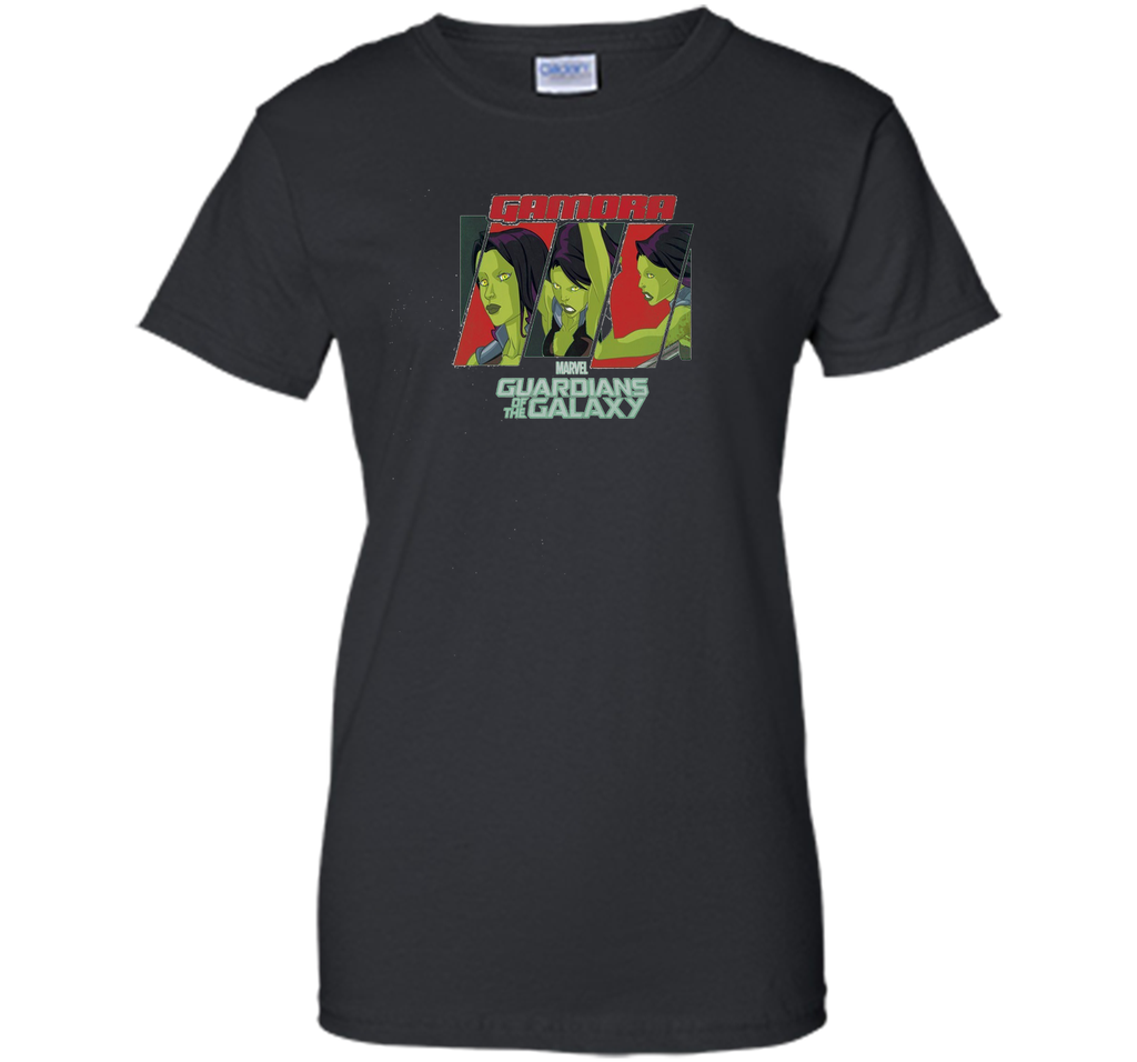 Marvel Gamora Guardians of the Galaxy Panels Graphic T-Shirt