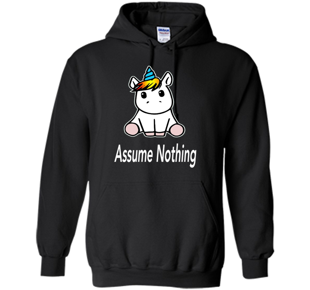 Unicorn Dab Assume Nothing Transgender Pride T-Shirt shirt