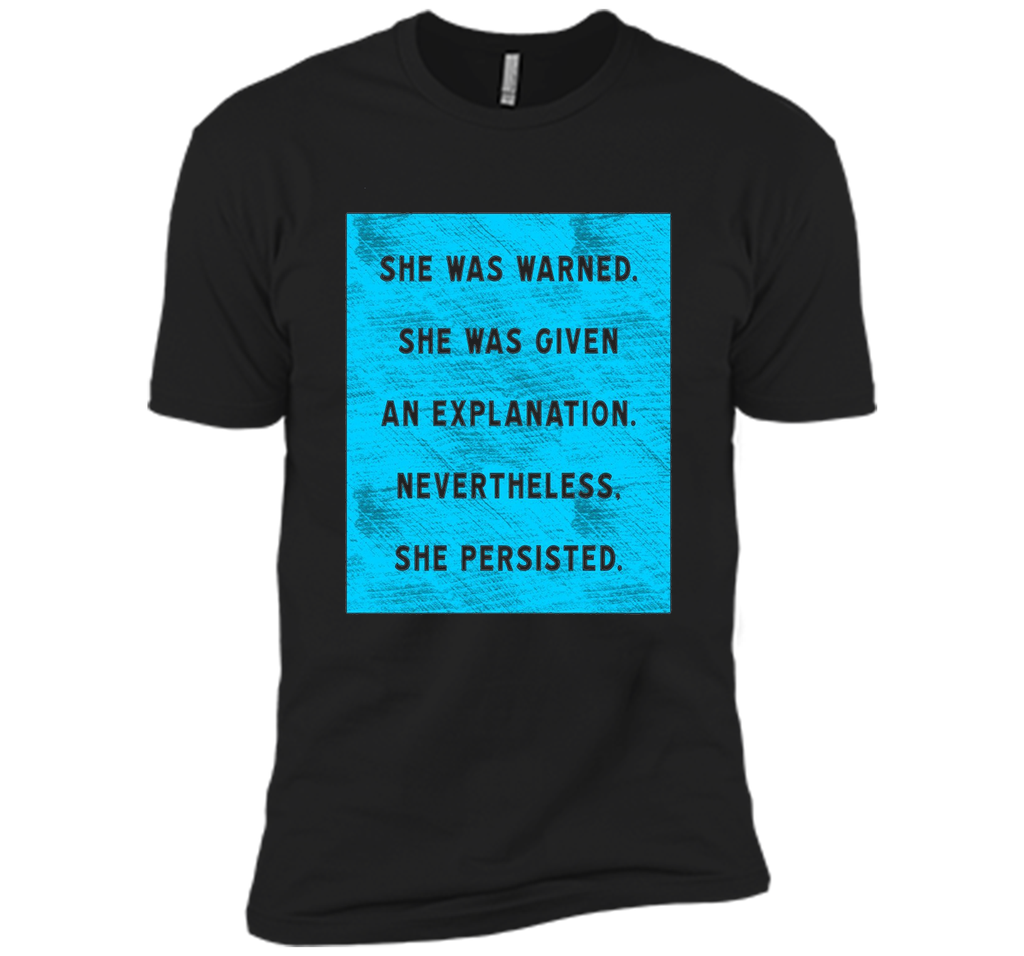 She persisted.