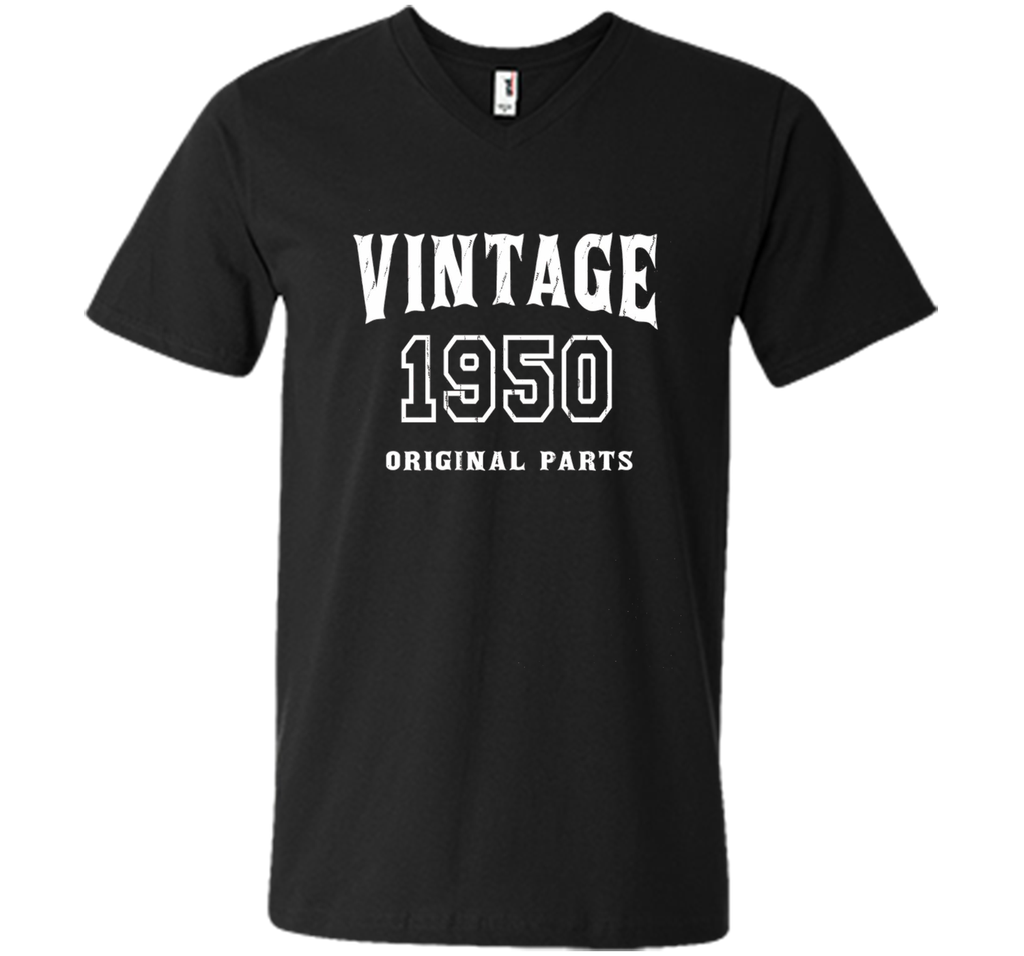 Vintage Original Parts 1950 Distressed Birthday Gift T-shirt