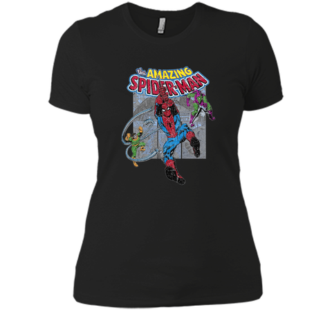 Amazing Spider-Man Battles Evil Graphic T-Shirt