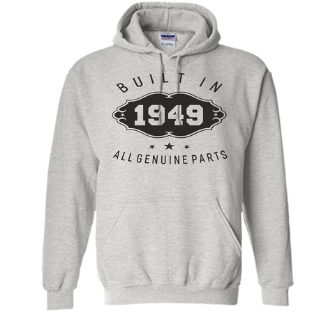 Built In 1949 All Genuine Parts Birthday Gift Unisex T-Shirt