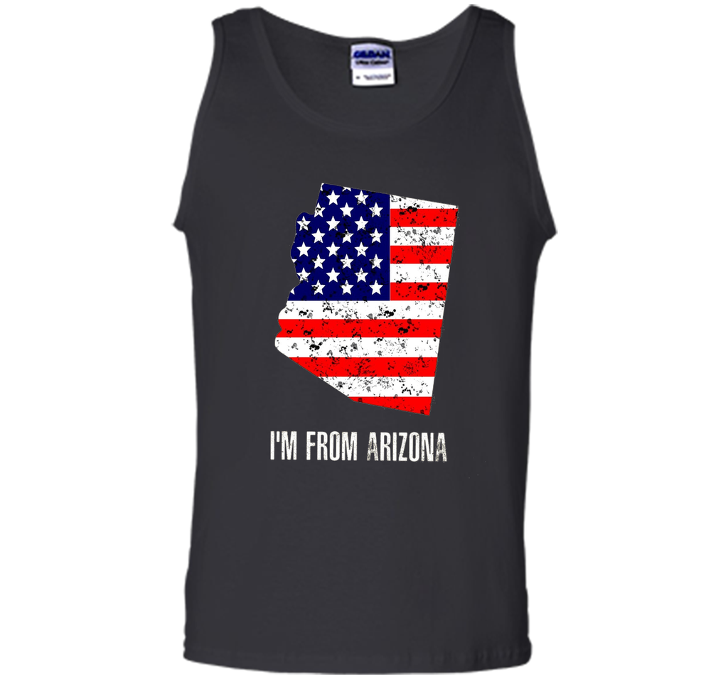 Proud of Arizona USA flag Independence day TShirt