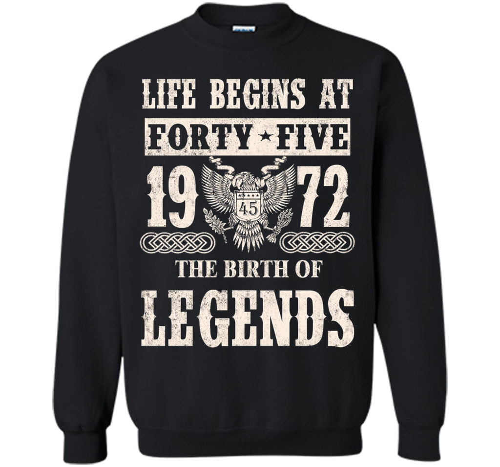 Life Begin At Forty-Five 1972 T Shirt