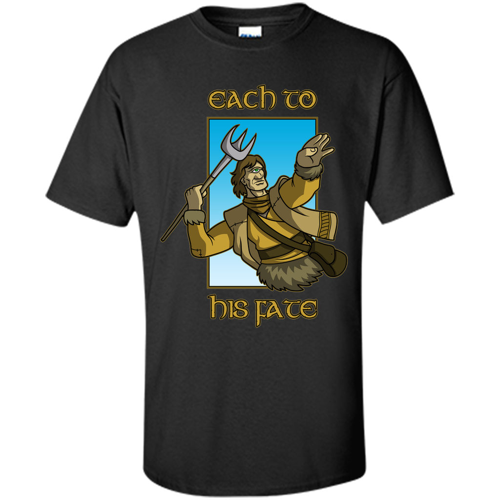 Each to His Fate-Cartoon graphic T-Shirt