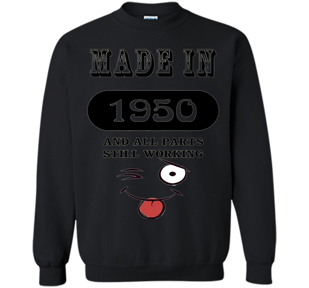 66th Birthday Gift Made in 1950 Funny Ladies Gentlemans T-Sh