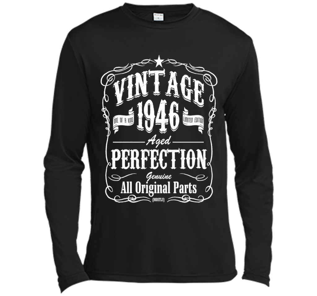 Funny Tshirt for Guy - Vintage 1946 - Birthday Gift T shirt