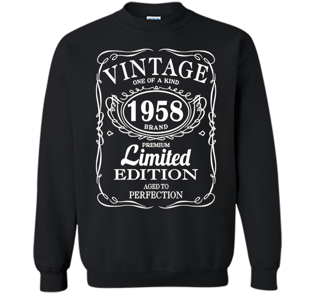 Vintage Born in 1958 59 Years Old Birthday Tshirt