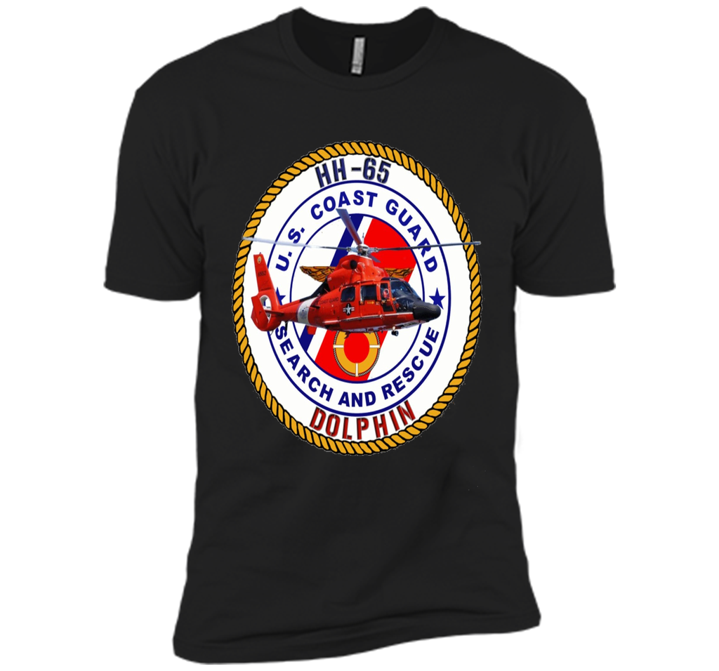US Coast Guard Search And Rescue - HH-65 Dolphin Tshirt cool shirt
