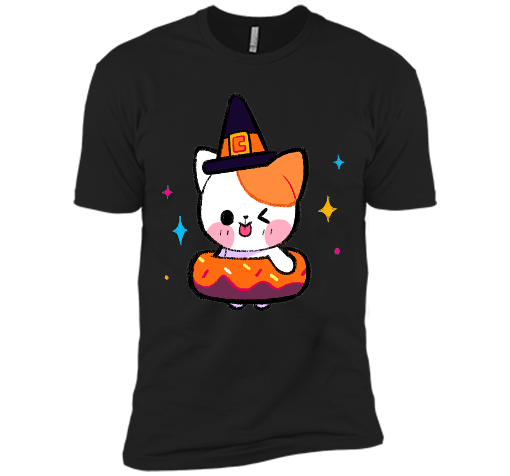 Donut Cat Witch T-Shirt