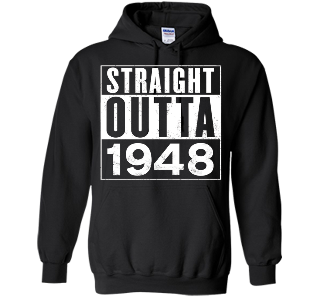 Straight Outta 1948 Year 69th Birthday Year Funny T-Shirt