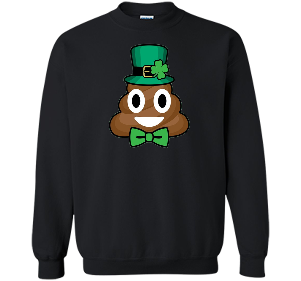 Leprechaun Costume Poop Emoji Funny St Patricks Day T-Shirt