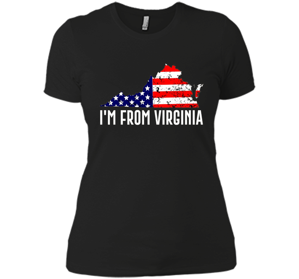 Proud of Virginia USA flag Independence day Tee