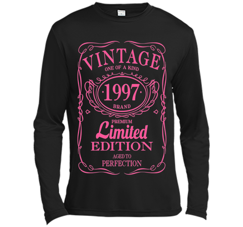 20th Birthday Gift Vintage 1997 Limited Edition T-Shirt Pink