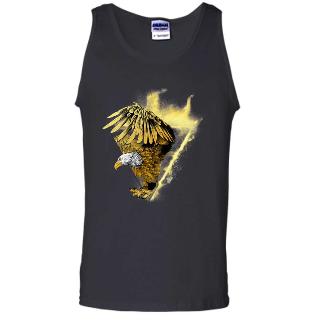 Eagle in flames-Cartoon graphic T-Shirt