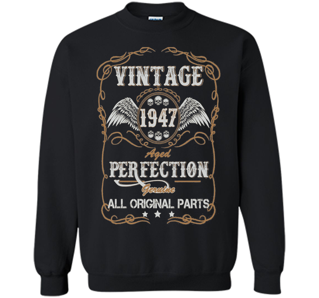 69th Birthday Gift Vintage 1947 All Original Parts T-Shirt