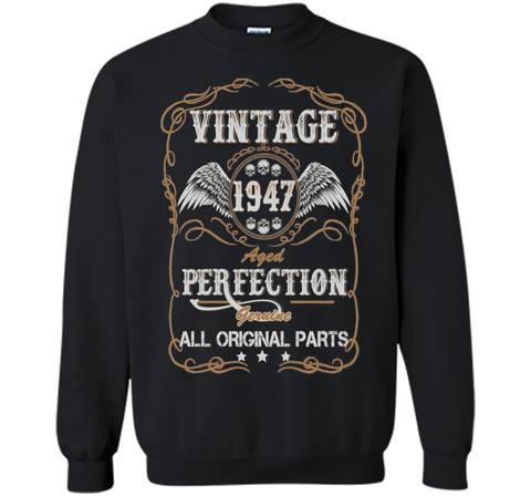 69th Birthday Gift Vintage 1947 All Original Parts T-Shirt