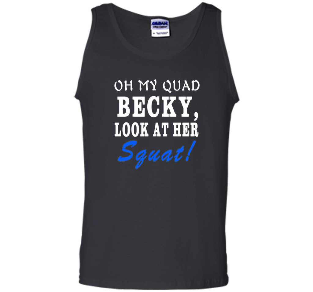 Oh My Quad Becky squat t-shirt sdf