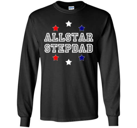 Allstar Stepdad Funny Father's Day Holiday or Gift T-Shirt