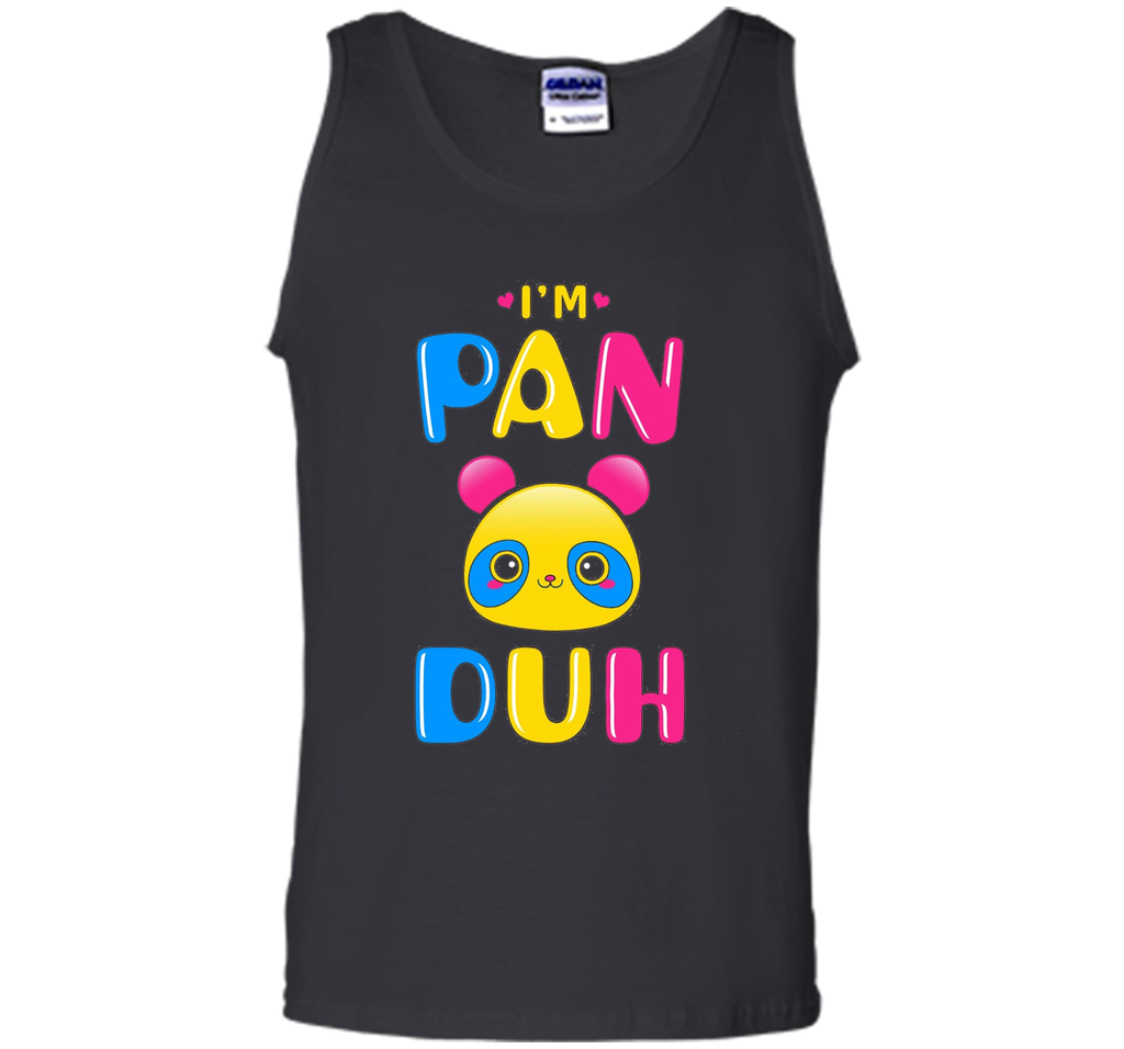 Pansexual Shirt Funny Gay Pride LGBT I'm Pan Duh Panda