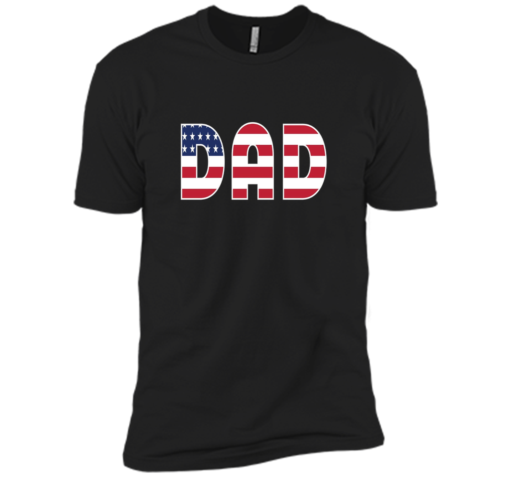 DAD - US THEMED T-SHIRT DESIGN [FATHER`S DAY / JULY 4TH]