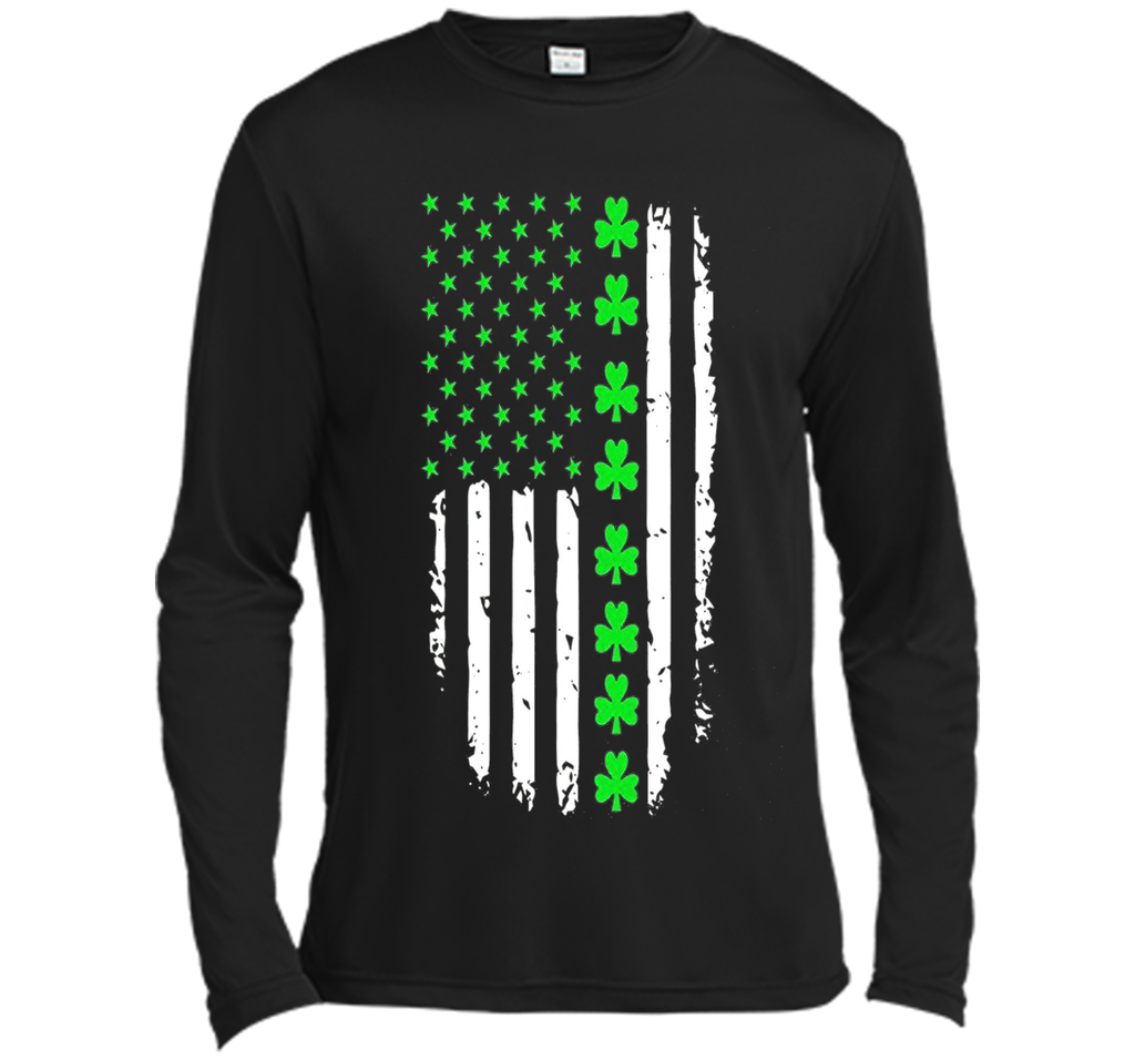 St. Patrick's Day Irish American Flag Shirt