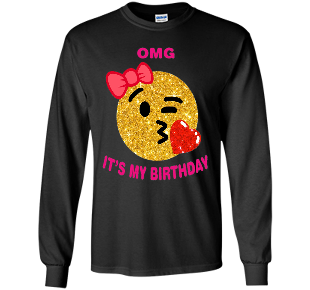 It's My Birthday Emoji Pink Shirt
