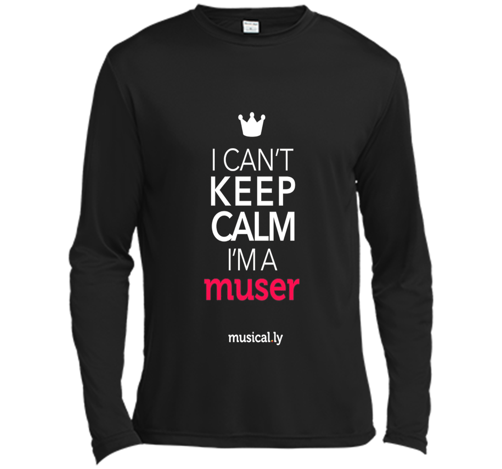 musical.ly keep calm classic T-Shirt (Fitted Cut)