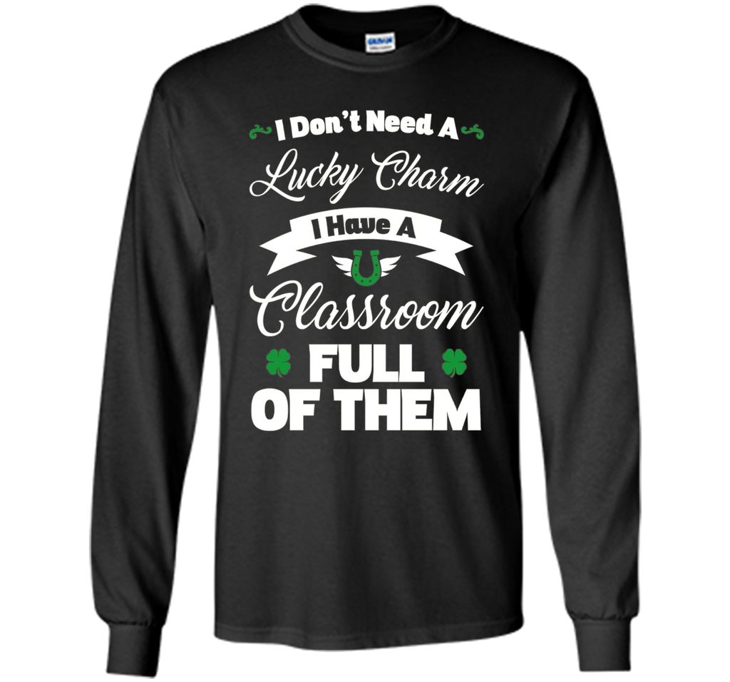 Teacher St Patrick's Day T-Shirt Funny Lucky Shamrock Gift