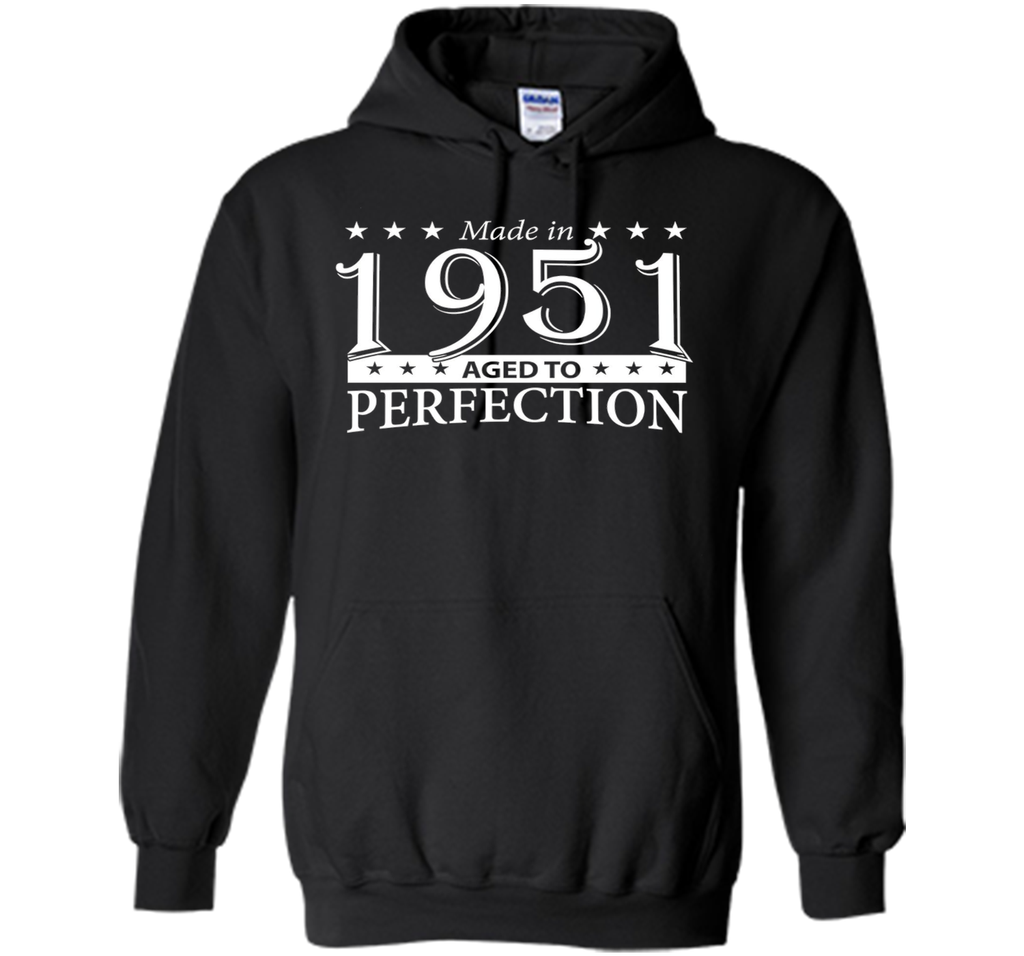 Funny Birthday Tshirt - Made in 1951 Aged To Perfection