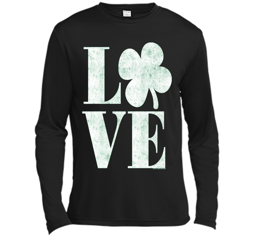 Cute Vintage Love Shamrock St. Patrick's Day Shirt
