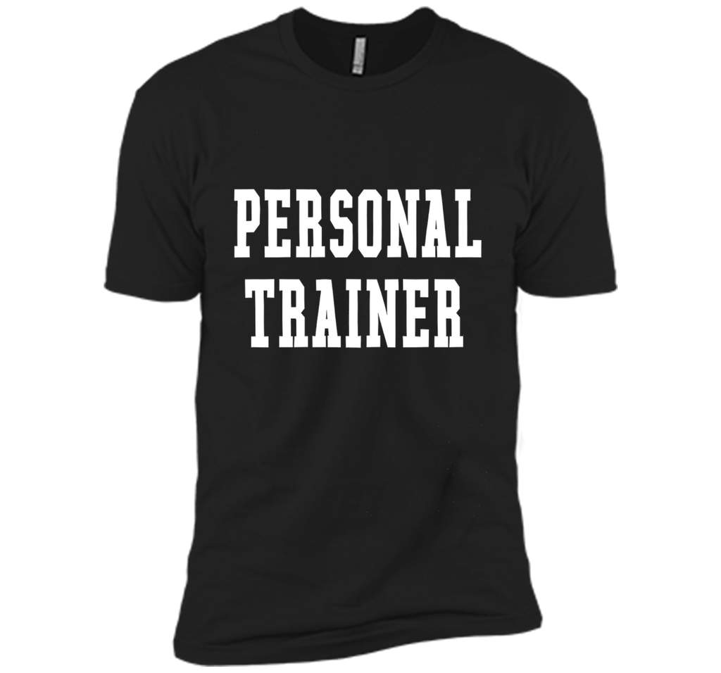 Basic Bold Personal Trainer T-Shirt Mens or Womens