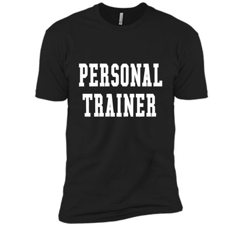 Basic Bold Personal Trainer T-Shirt Mens or Womens