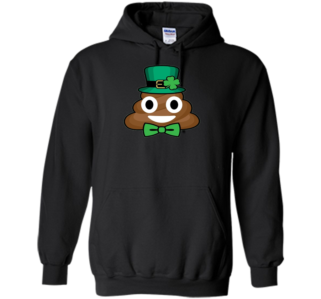 Leprechaun Costume Poop Emoji Funny St Patricks Day T-Shirt