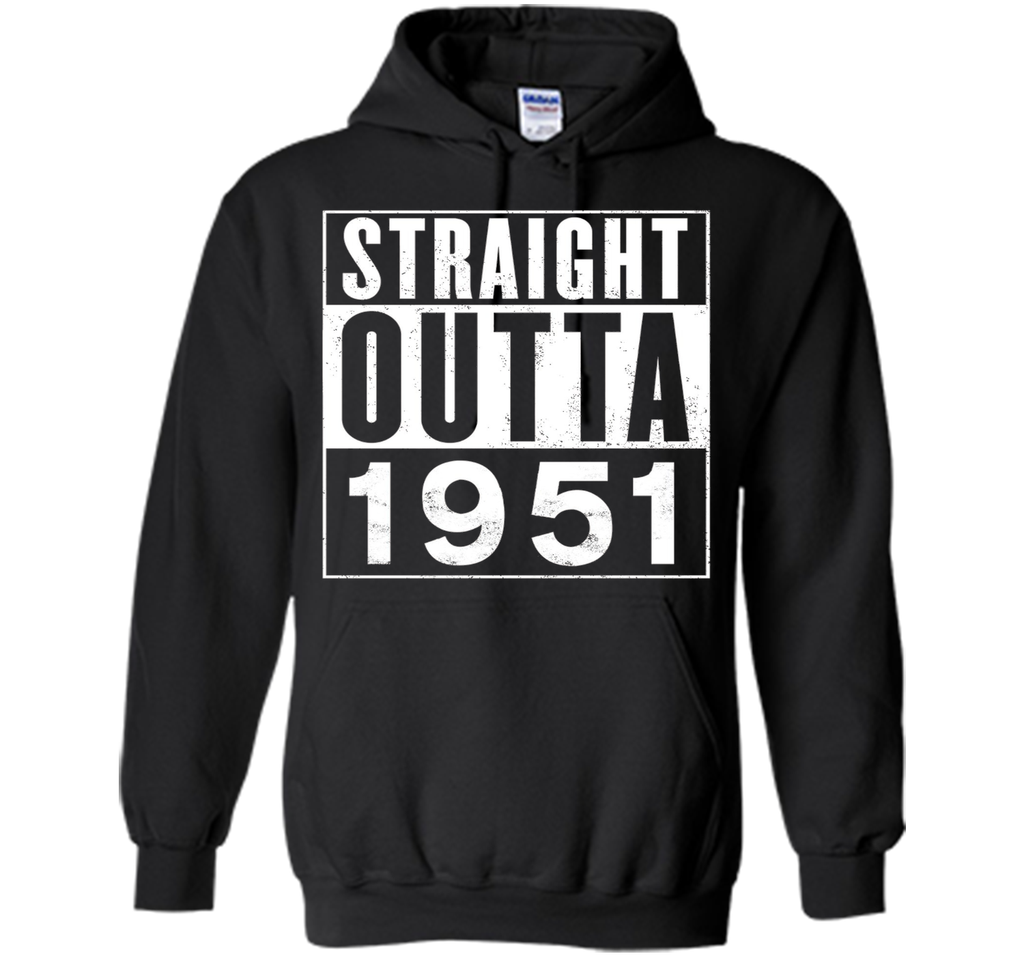 Straight Outta 1951 Year 66th Birthday Year Funny T-Shirt