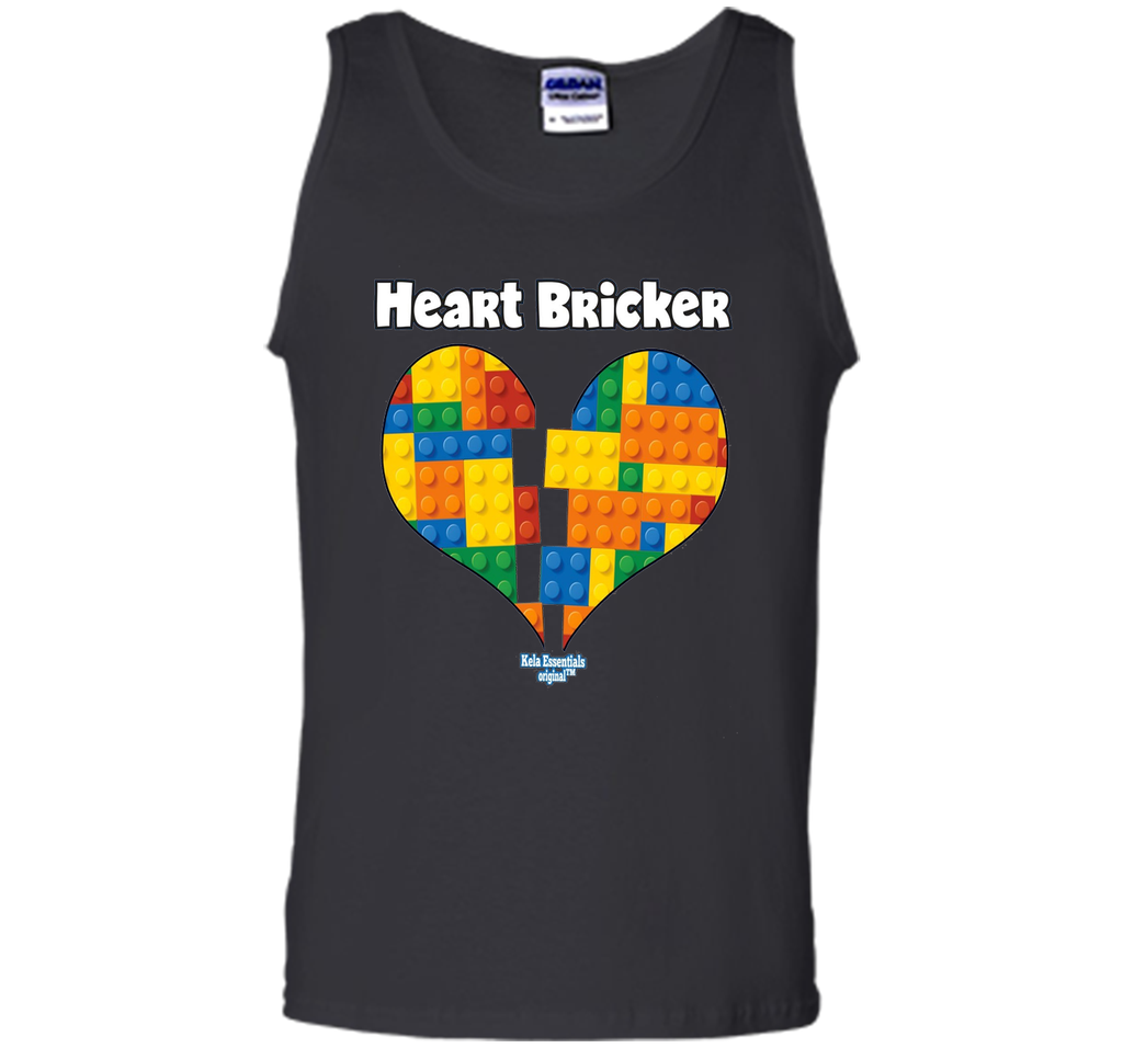 Valentines Shirt For Boys Heart Bricker (TM) Blocks Brick