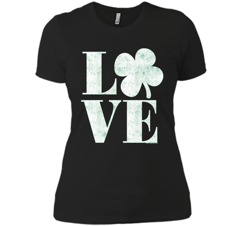 Cute Vintage Love Shamrock St. Patrick's Day Shirt