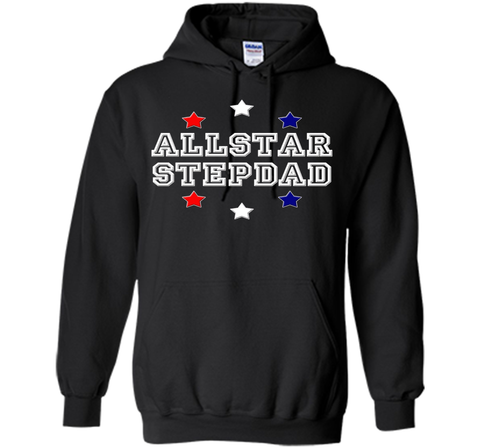 Allstar Stepdad Funny Father's Day Holiday or Gift T-Shirt