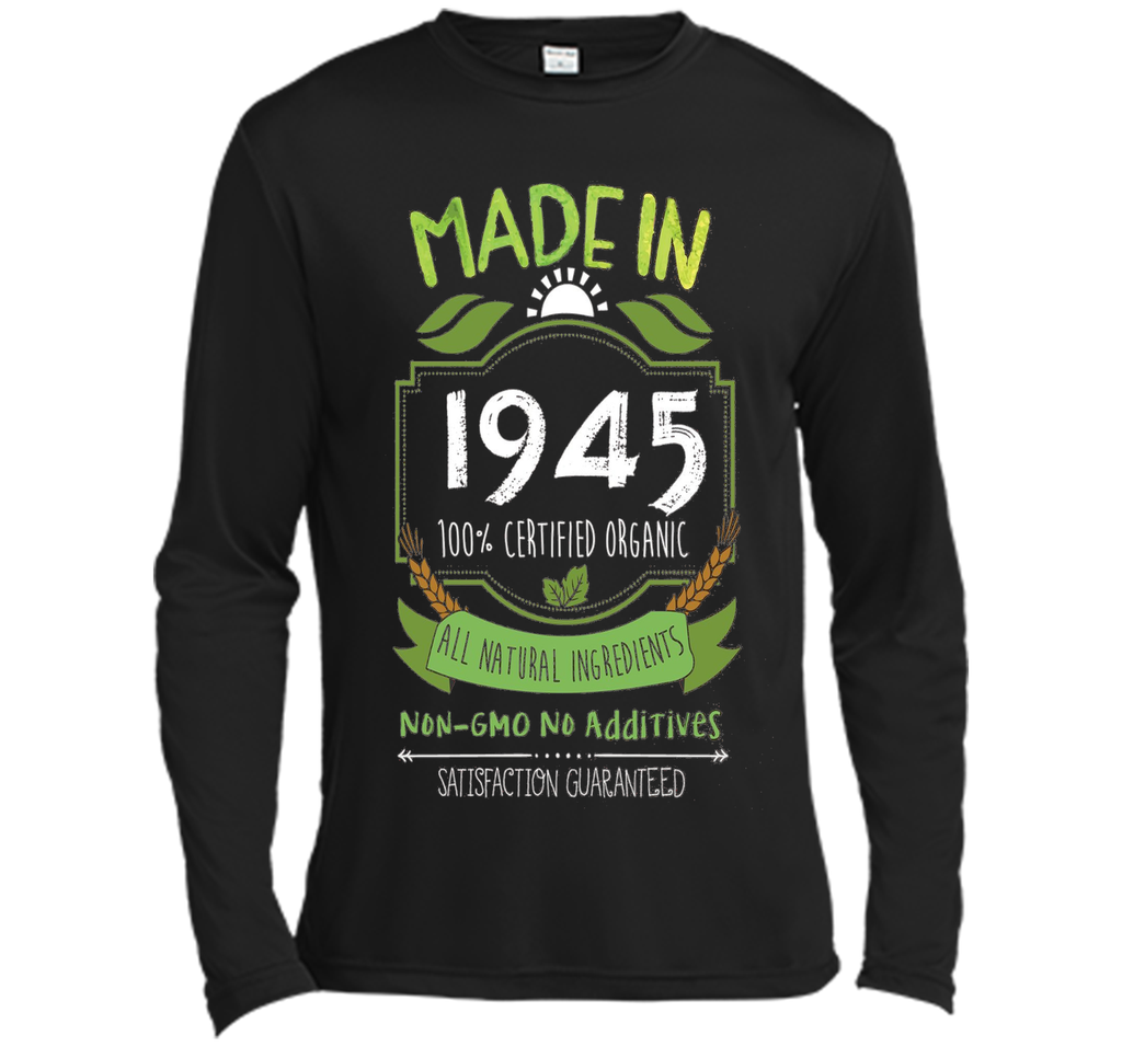 Made In 1945 Organic 71st Birthday 71 Years Old Gift T-Shirt