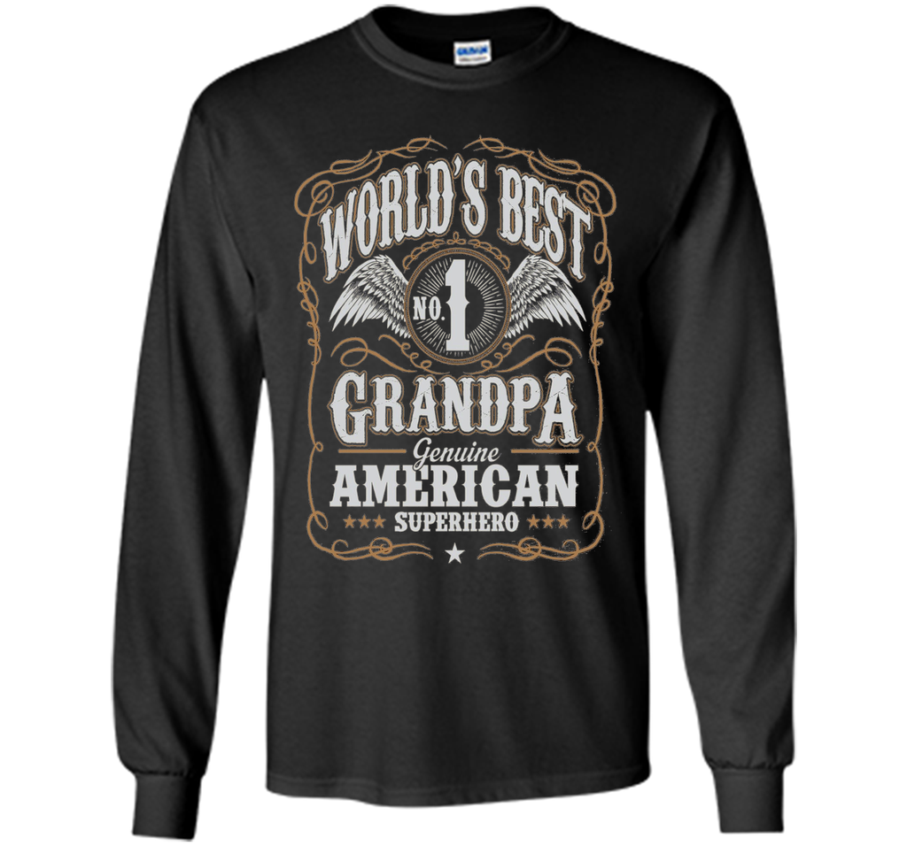 Grandpa Shirt Funny World's Best Grandpa Shirt Father's Day