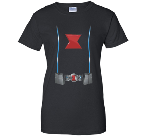 Black Widow Costume Graphic T-Shirt