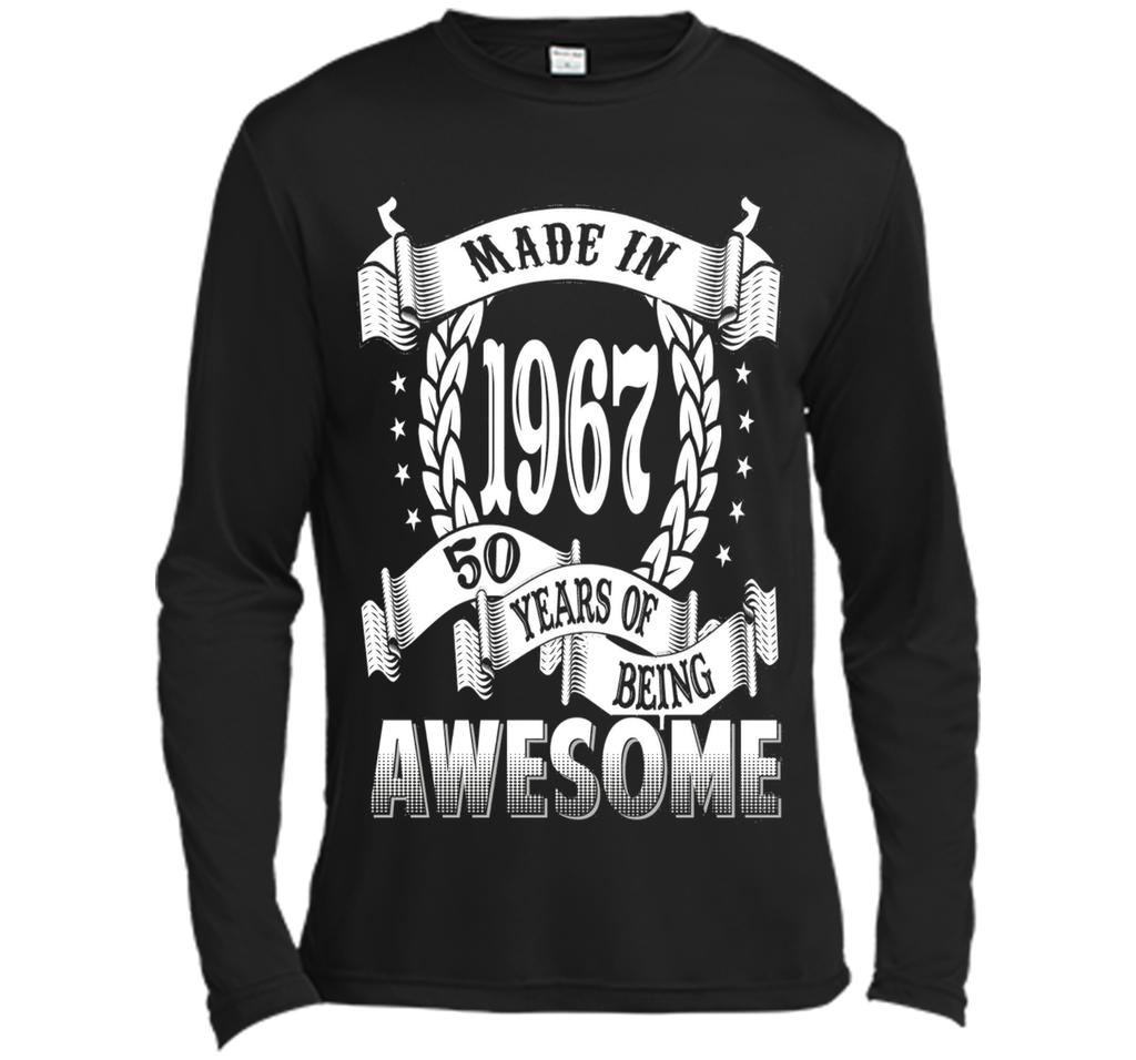 Awesome Made In 1967 Birthday Gift Idea T Shirt